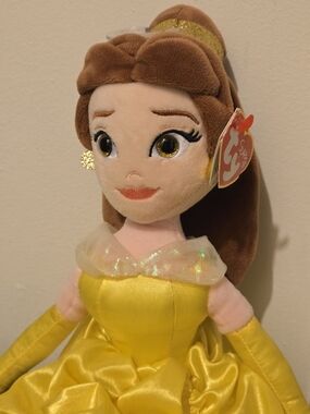 TY Sparkle Belle Disney Princess Plush Doll
